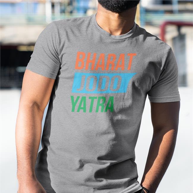Bharat Jodo Yatra T Shirt Ashok_Kashmir Ashok Kumar Pandey