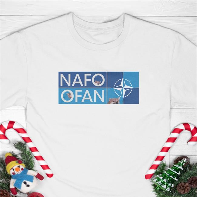 Saint Javelin Merch Fellas NAFO OFAN Insignia Adult Shirt Gabrielius Landsbergis