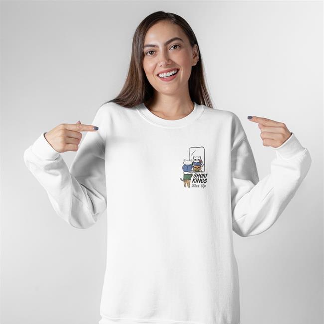 Grovy Merch Short Kings Rise Up Hooded Sweatshirt Grovymango