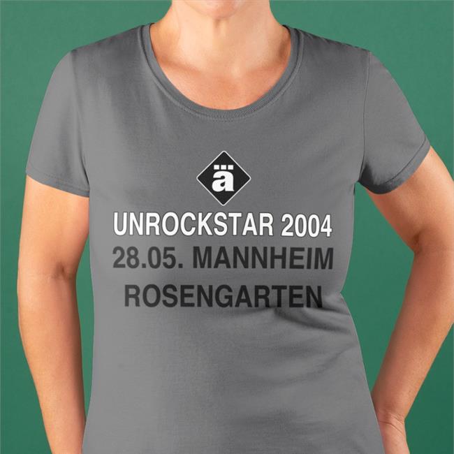 Unrockstar 2004 28 05 Mannheim Rosengarten T-Shirts