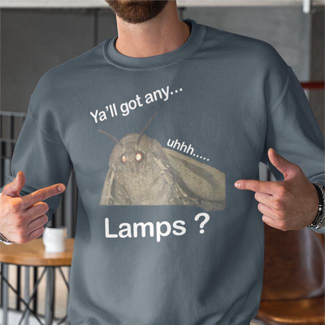 Ya'll Got Any Lamps Hoodie Moth Lamp