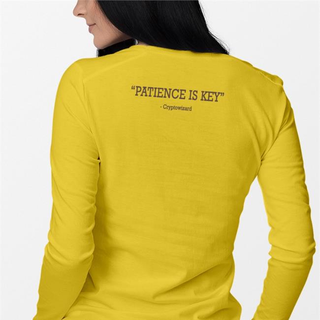 Patience Is Key Cryptowizard Tee Wizz Beware Scammers