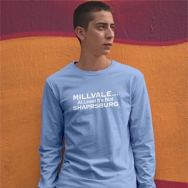 Millvale At Least It’S Not Shaprsburg Hoodie Colin Dunlap