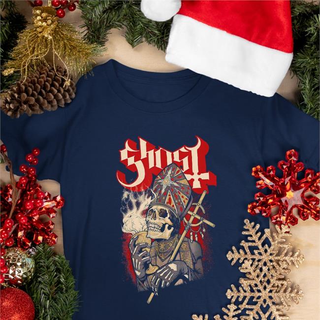 Sharing In Common Ghost Impera Chalice 4 TShirt Black PAPAEMERlTUSlV