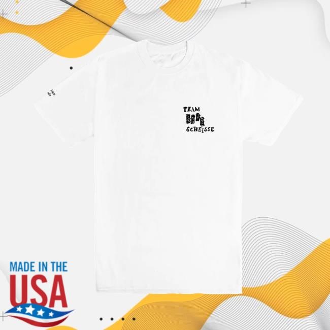 Team Scheisse Blitz T Shirt Team Scheisse Merch