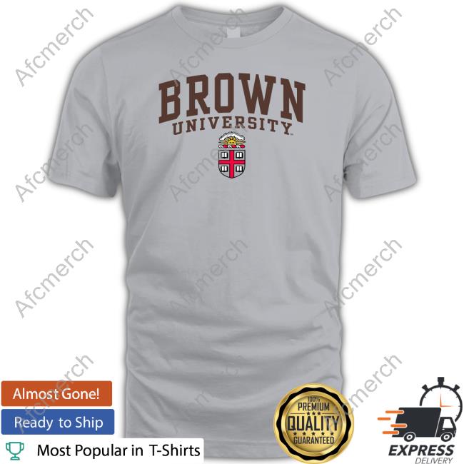 Official Brown University Merch Brown Heritage T Shirt