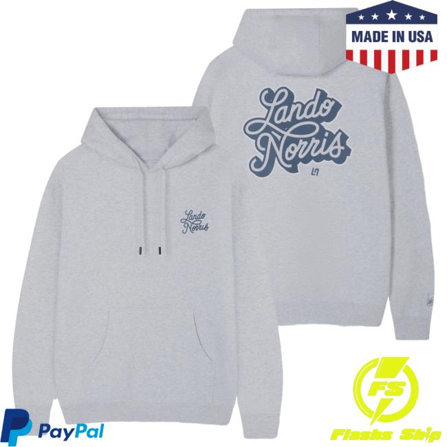 Official Lando Norris Merch Store Cript Petrol Hoodie