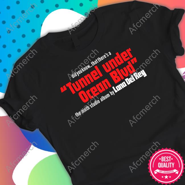 Did You Know That There's A Tunnel Under Ocean Blvd Crewneck Sweatshirt
