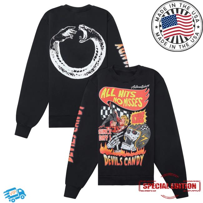 Official Capsule Clothing Store Art Meets Chaos Devil's Candy Sweater Capsule Nyc