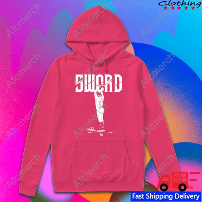 Bauer Outage Sword Shirt Trevor Bauer Merch Baueroutage