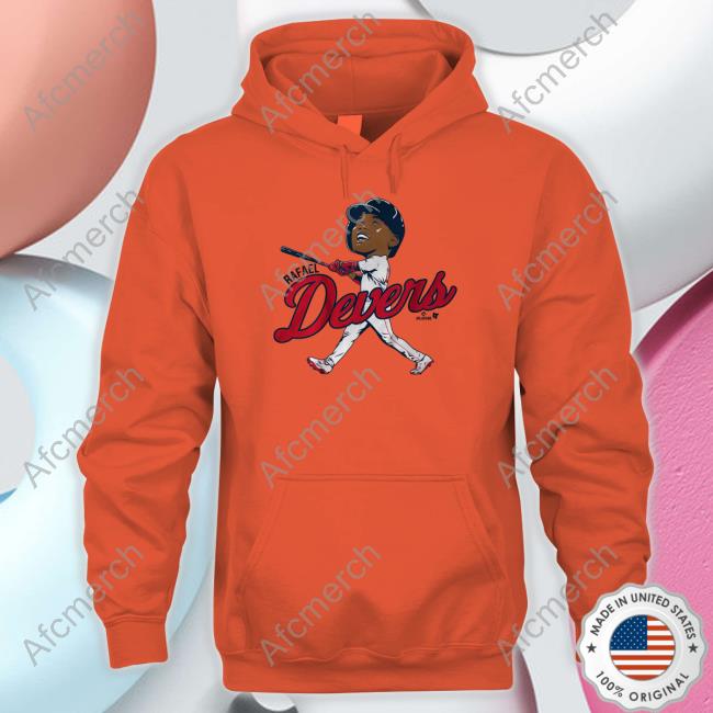 Breakingt Rafael Devers Caricature Tee Shirt Rafael Devers Caricature Hoodie