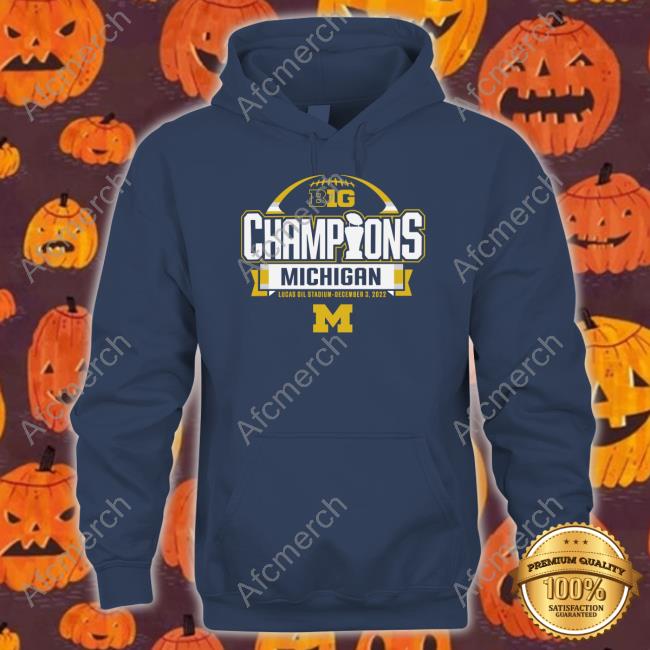 Big Champions Michigan Shirt Navy