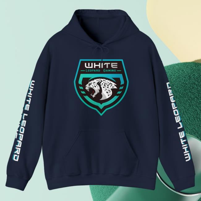 Soardogg Apparel Navy Leopard Gaming Crewneck Sweatshirt Navy
