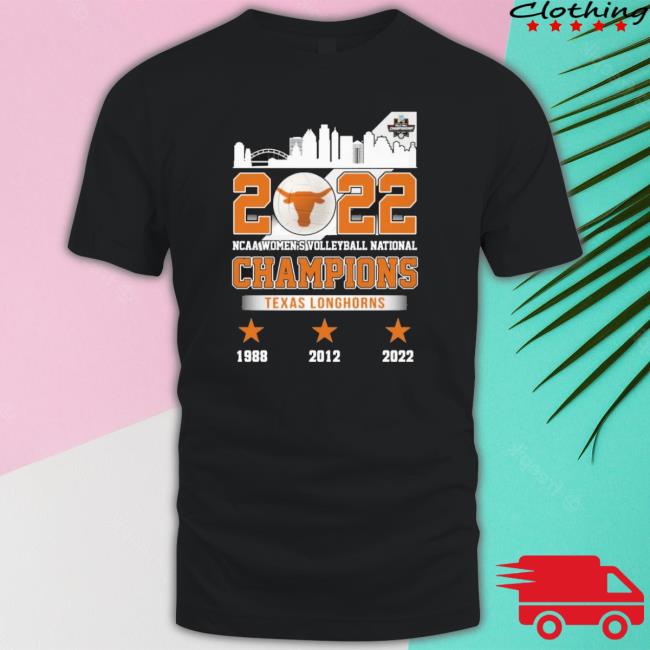 2022 Ncaa Women’S Volleyball National Champions Texas Longhorn Skyline Long Sleeve Shirt 2022 Ncaa Women’S Volleyball National Champions Texas Longhorn Skyline Shirt