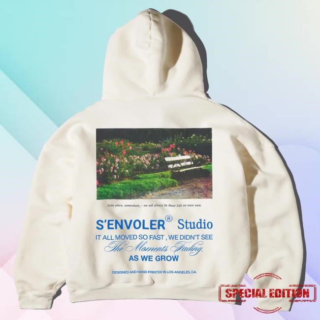 Official Senvoler Store Shop Senvoler Studio As We Grow Boxy Zip-Up Hoodies