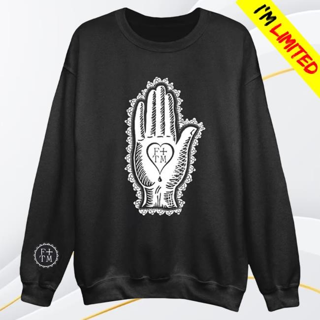 Official Florence and The Machine Palm Print Sweater