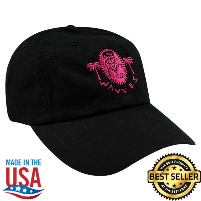 Official Hello Merch Wavves King Of The Beach Pink Hat HelloMerch