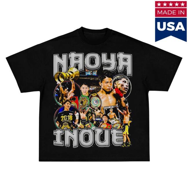 Official Game Changer Naoya Inoue Top Shirt Black GameChanger
