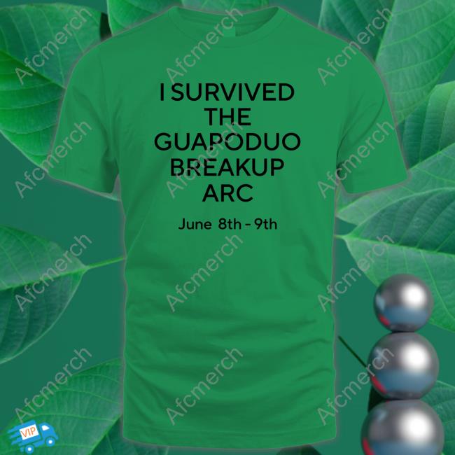 Official Cellbugz I Survived The Guapoduo Breakup Arc Tee