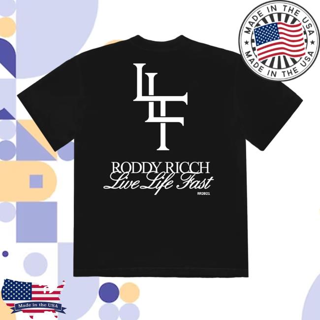 Roddy Ricch Merch Roddy Ricch Llf Angel Tee Shirt