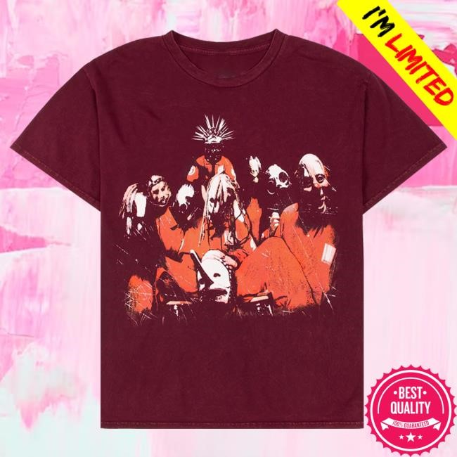 Official Slipknot Shop Self Titled 25 Years T Shirt