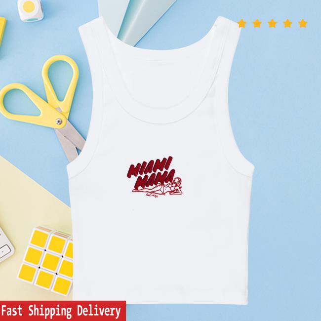 Official Hotmess Merch Store Miami Mama Tank Short Sleeve Iamunwell Clothing Shop