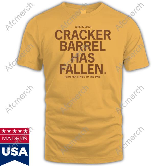 Ray Gun Shop Cracker Barrel Has Fallen Sweatshirt