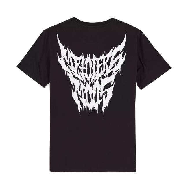 Mehnersmoos - New Tee - Meddal - Black- Krasser Stoff