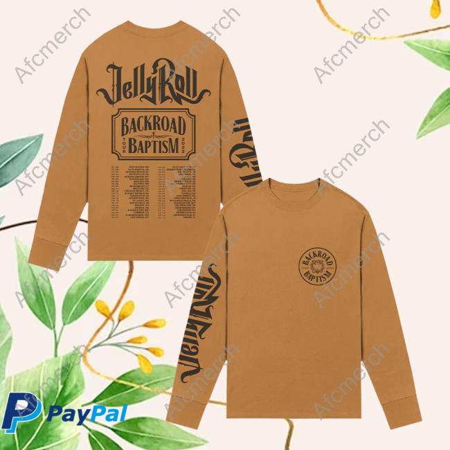 Official Jelly Roll Clothing Shop Merch Backroad Baptism Hoodies Jellyroll615 Store