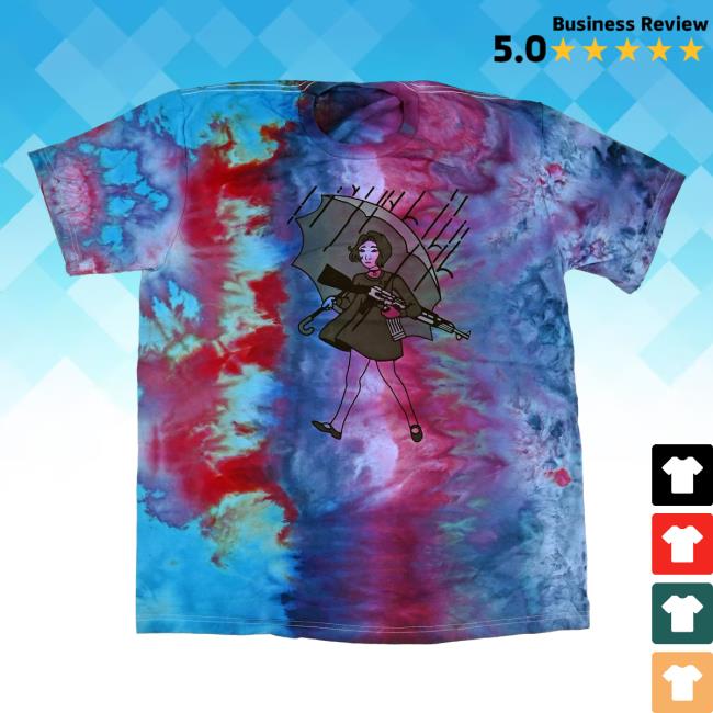Slinger Apparel Store Shop Doomer Girl Tie DyeTee Shirt Pyroscopic
