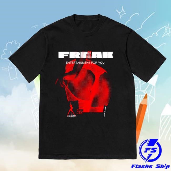 Tyga Every Day Of The Week Freak - Black New Shirt - Red Print Apparel Tyga Merch Shop