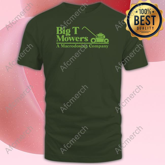 Official Barstool Sports Store Big T Mowers Shirt
