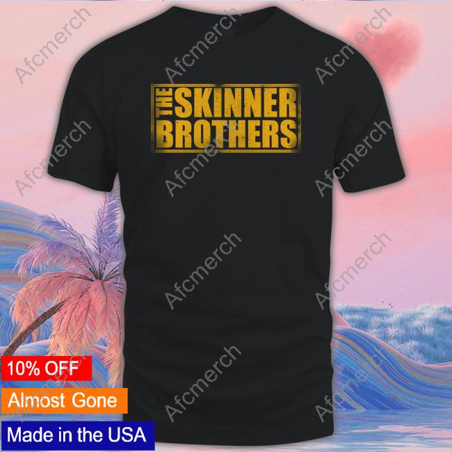 Official The Skinner Brothers Gold Logo Shirt