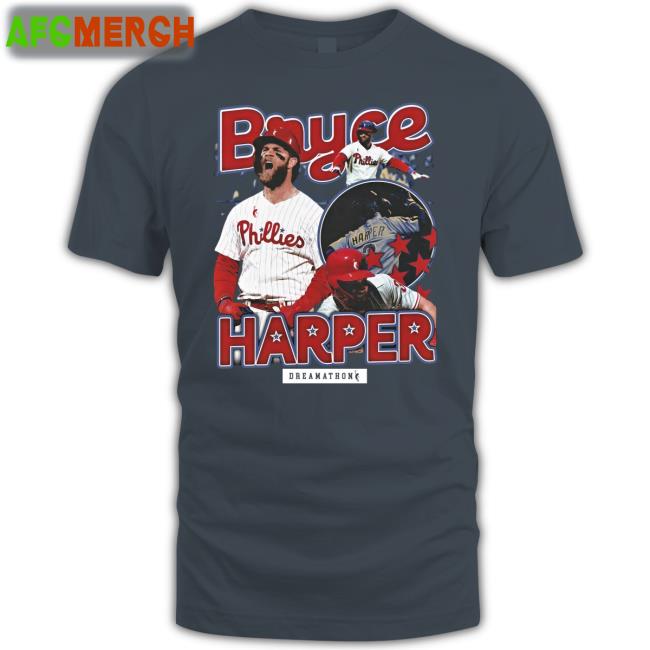 Dreamathon Merch Quez Watkins Bryce Harper T-Shirt Eliot Shorr Parks