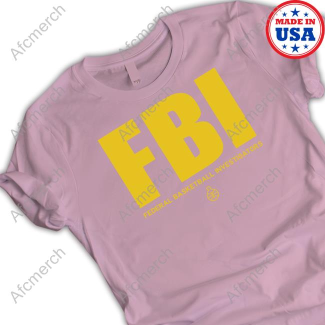 Fbi Federal Basketball Investigators Hoodies #1 Ranked Snitch Ref