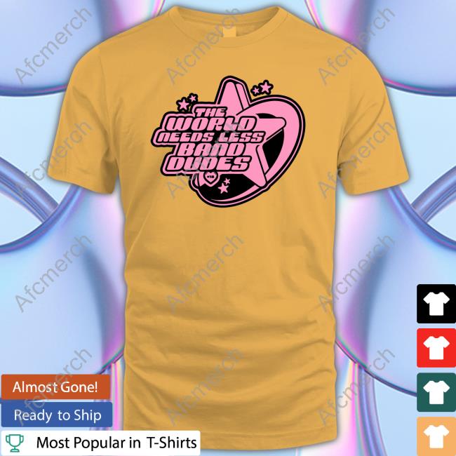 Official Scene Queen Merch The World Needs Less Band Dudes 18+ Hoodie