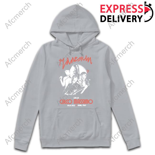 Maneskin Band Tour Circo Massimo 2022 Shirt