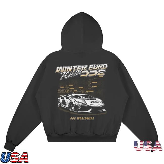 Official DDE Merch Garage Winter Euro Tour Hoodies (limited time only) DDE Store