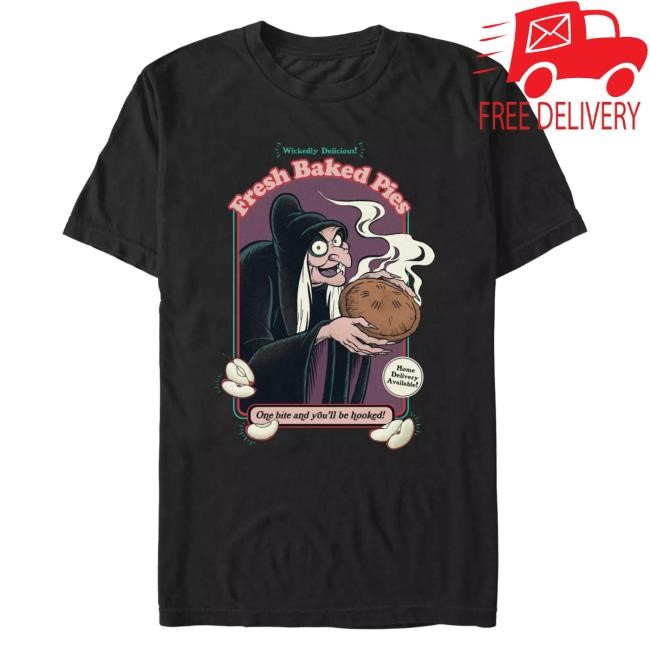 Official Disney Merch Store Evil Queen as Peddlar Tshirt for Adults – Snow White and the Seven Dwarfs