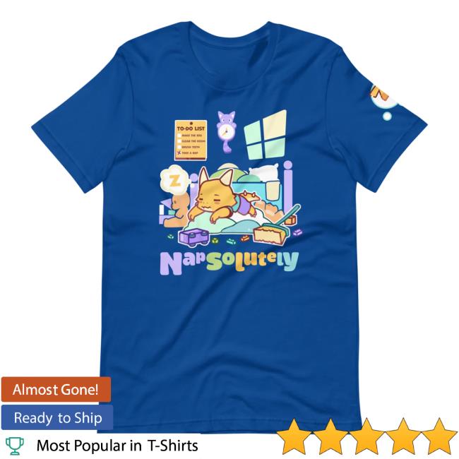 Official Pretend Again Napsolutely Shirts Royal (OwO / Oh Woah! Shirt) Pretendagain