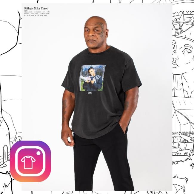 Official Kith For Mike Tyson Vintage Shirts