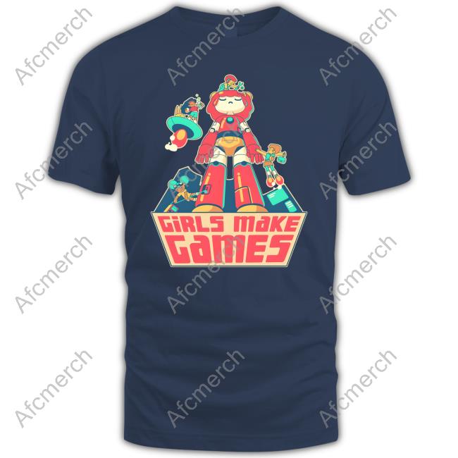 Official Girls Make Games T Shirt
