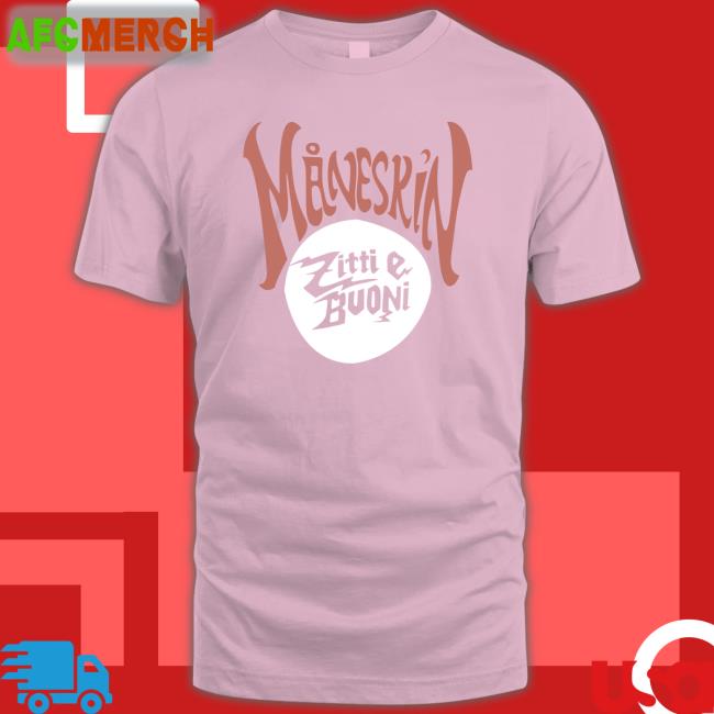 Maneskin Merch Måneskin Zitti E Buoni T-Shiirt Måneskin Zitti E Buoni Long Sleeve