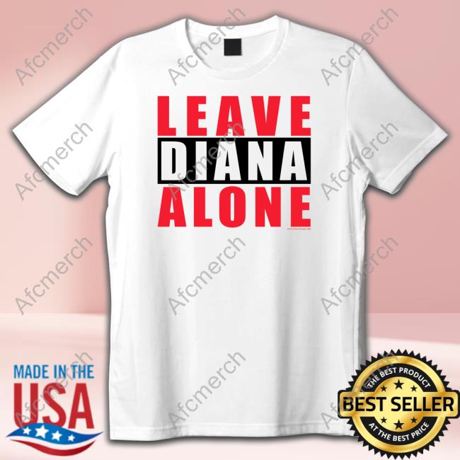 Official Grailed Shop Leave Diana Alone Tee Shirt
