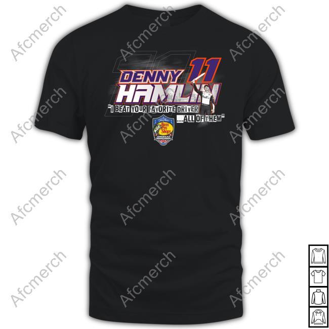 Official Denny Hamlin Store Bristol Win Tee