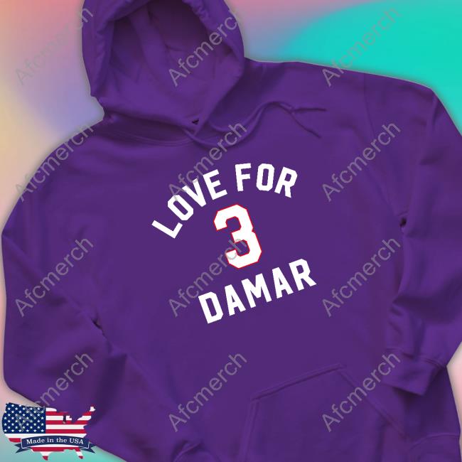 Official Love For 3 Damar Shirt