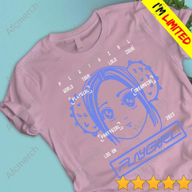 Official Lolo Zouai Playgirl Anime Shirt