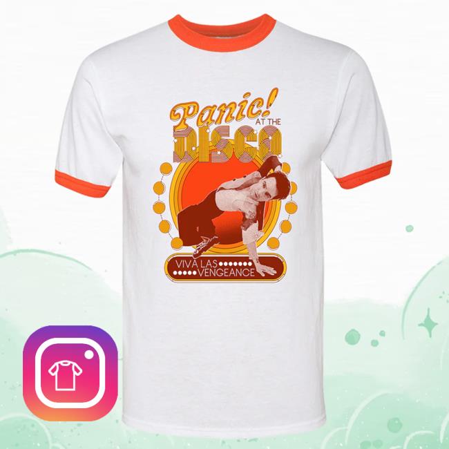 Official Panic! at the Disco Merch Store Panic! At The Disco Vlv Ringer Shirt