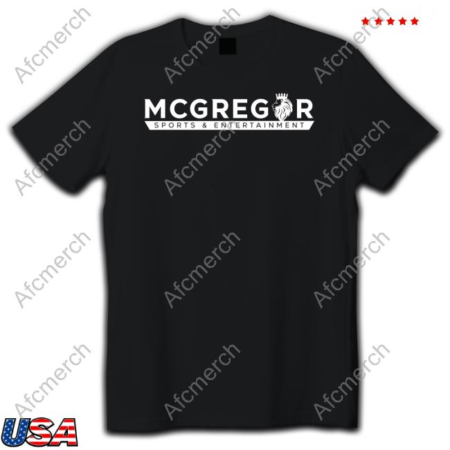 Official Mcgregor Sports & Entertainment T-Shirt