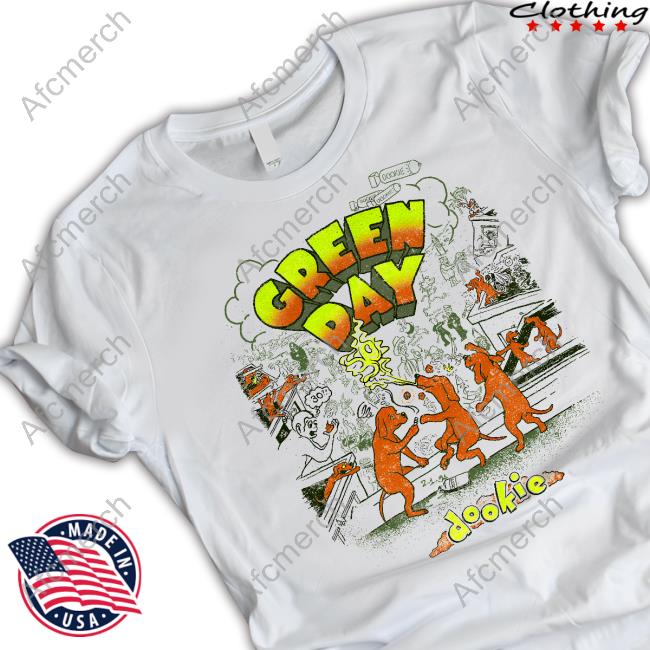 Green Day Dookie Dog Dance Shirt